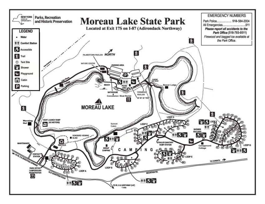 Moreau Lake State Park Northeast Campground Reviews